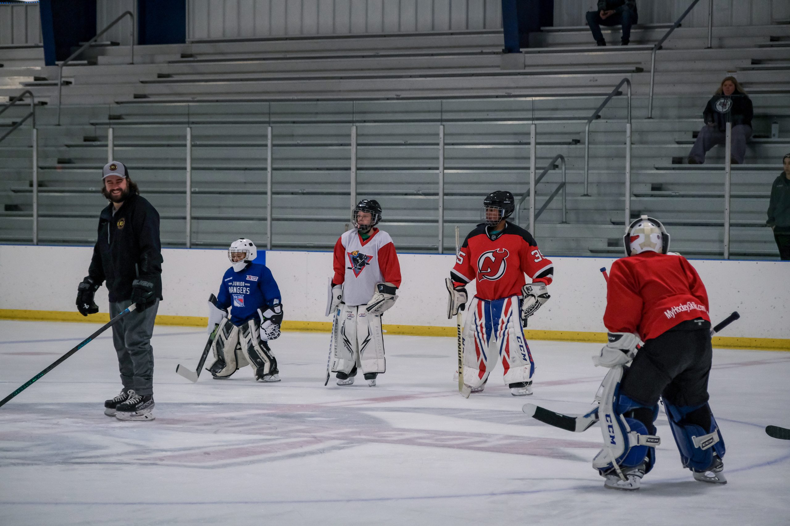 Goalie instruction